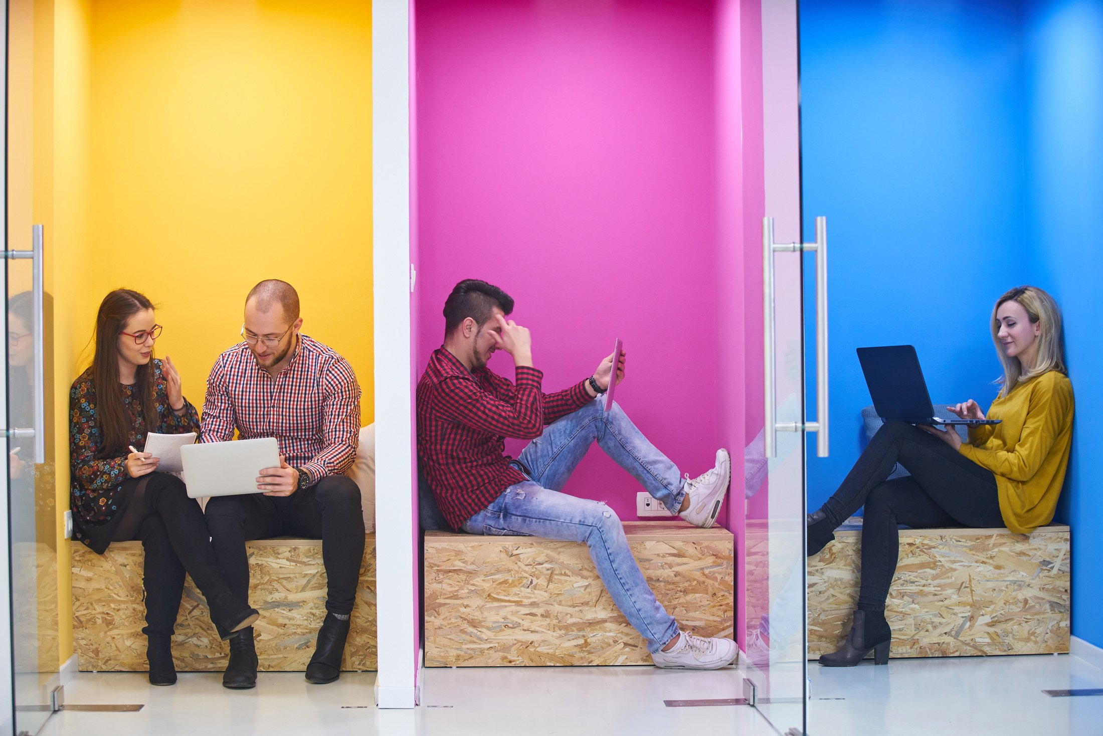 startup relaxing room